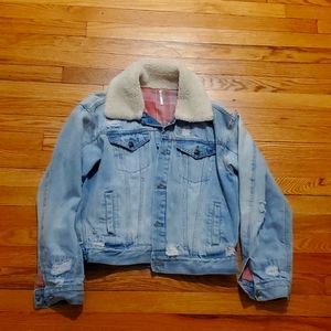 W's Free People Denim Jacket XS